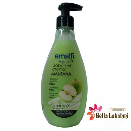 Jabón en crema Amafli aroma a manzana 500 ml