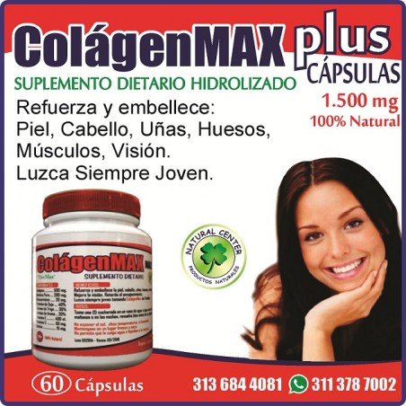 Colageno Capsulas Natural Center