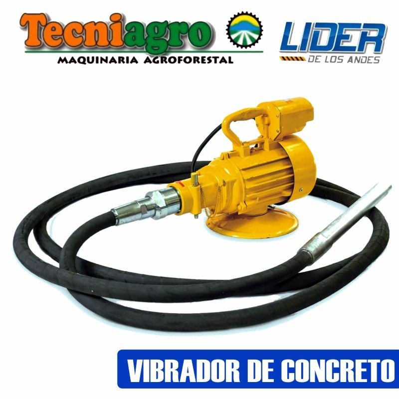 Concreto Vibrador de hormigón eléctrico Vibrador de mano Batería de litio  Eléctrico Concreto Vibrador Kit 110V con cargador y batería x 2 (C)