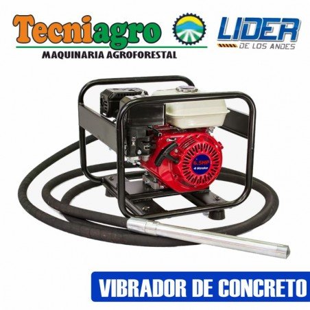 VIBRADOR DE CONCRETO CON MOTOR