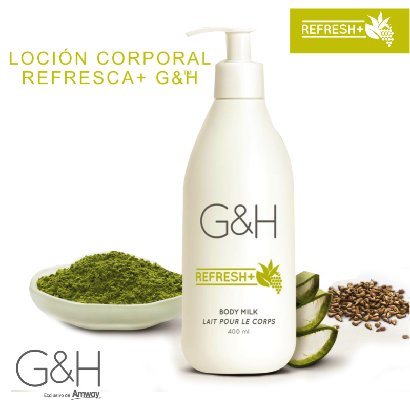 Locion Corporal Refrescante G y H Amway