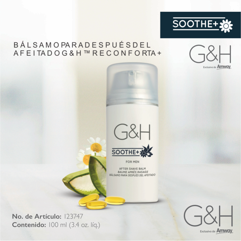 Bálsamo para después del afeitado G&H Soothe+ - Amway