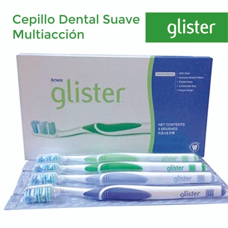 Cepillo Dental Suave Multiacción Glister - Amway
