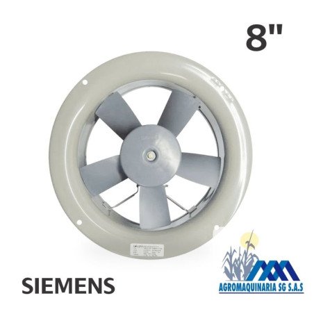 8 " EXTRACTOR DE AIRE SIEMENS AGROMAQUINARIA SG 8 " EXTRACTOR DE AIRE SIEMENS AGROMAQUINARIA SG