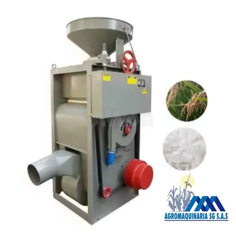 Trilladira de arroz  1200 k/ h con motor