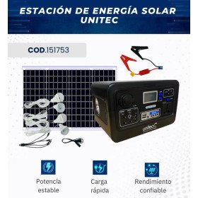 Estación de energía solar